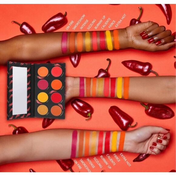 TARTE - NWT - "Spicy Betch" Pressed Pigment Palette. Eight Spicy Hot Shades. - Picture 5 of 14